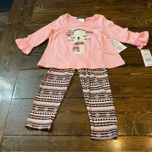 Rare Too set with Cute Animal Design NWT